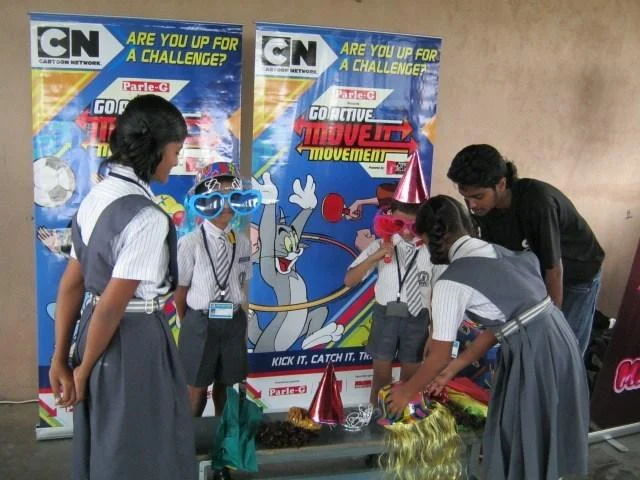 Cartoon Network Go Active school programme campaign execution